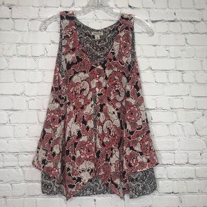Lucky Brand Boho Top sz sm